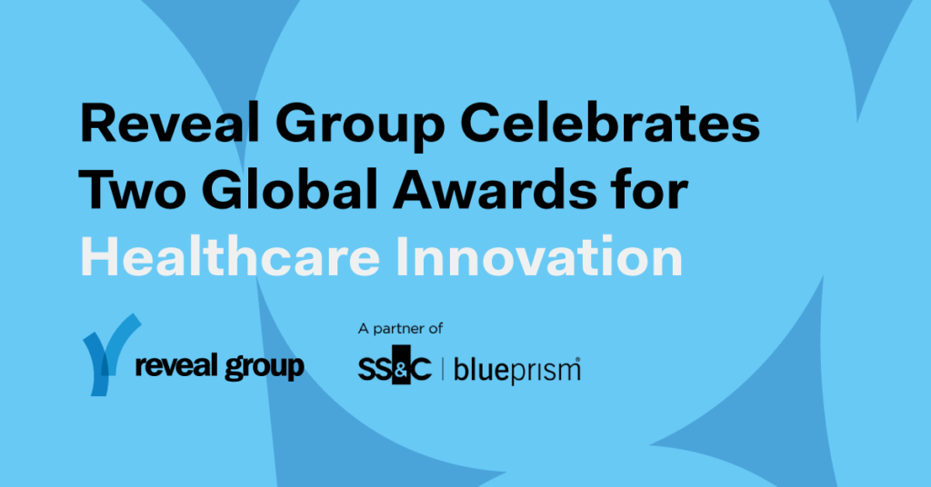 SS&C Blue Prism Partner Excellence Awards 2023 Reveal Group