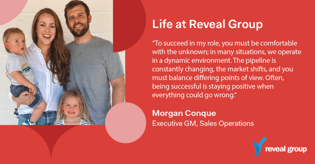 Life at Reveal Group - Morgan Conque